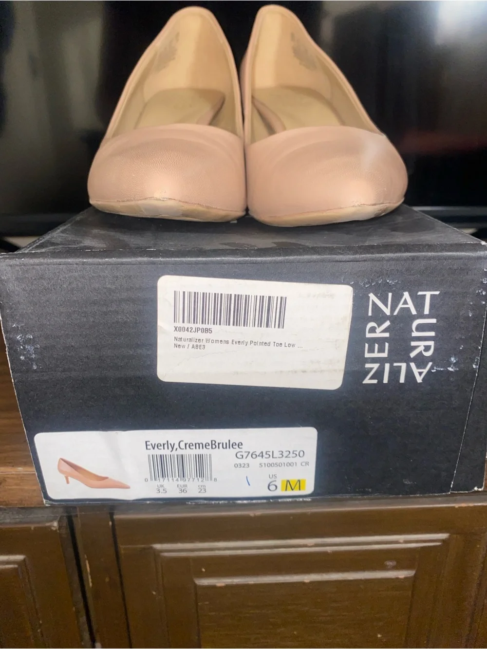Naturalizer Everly Pump in Crème Brûlée